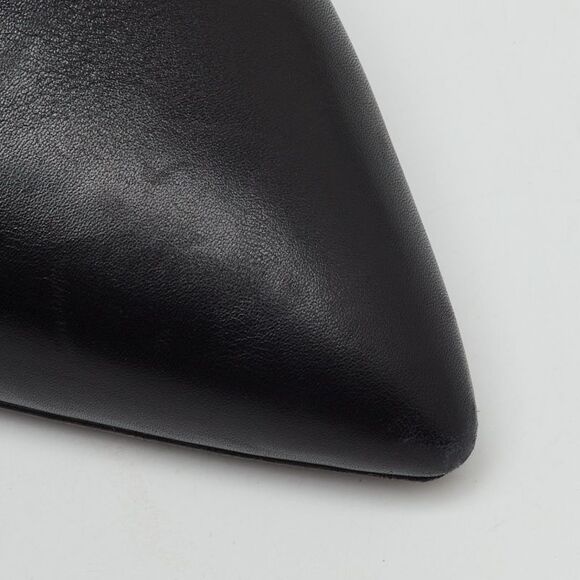 Tom Ford Black Leather Pointed Toe Ankle Strap Pumps Size 38 - Picture 7 of 7